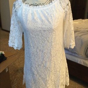 Our White Lace Dress